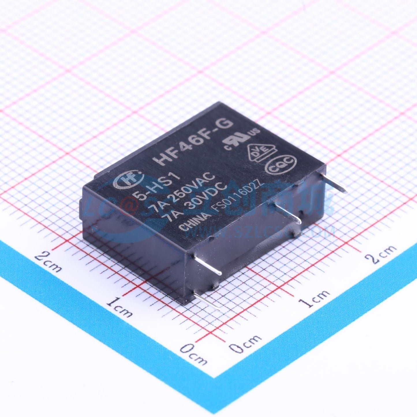 Rơ-le HF46F-G/5-HS1 HF 5V THT,20.5x7mm - Techcore Việt Nam