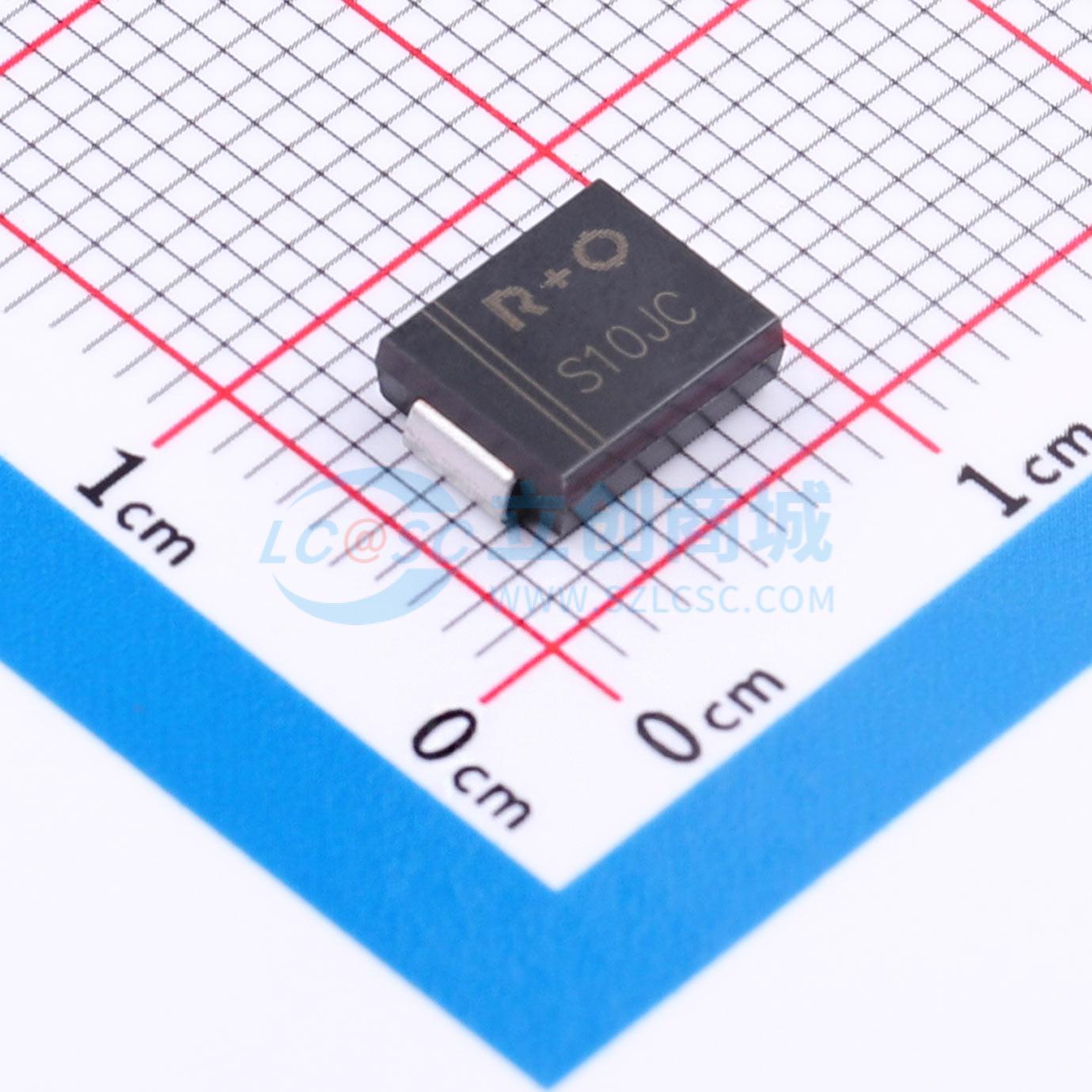 Diode chỉnh lưu S10JC R+O SMC 1V@10A - Techcore Việt Nam