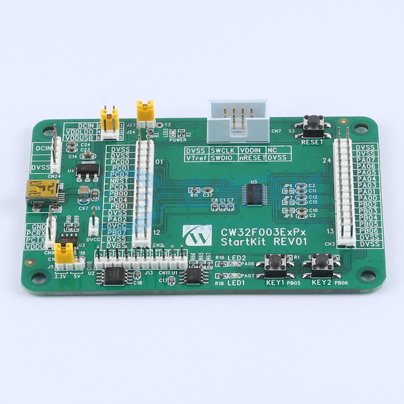 Bo mạch phát triển CW32F003E4P7 StartKit CW - Techcore Việt Nam