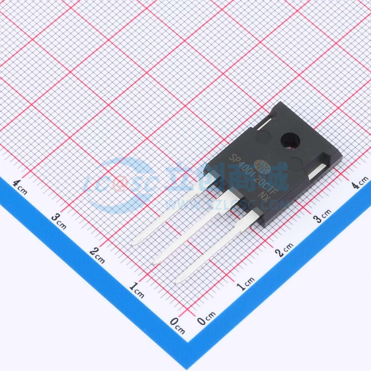 Diode SiC SP40D120CTF Siliup TO-247 1.65V@40A - Techcore Việt Nam