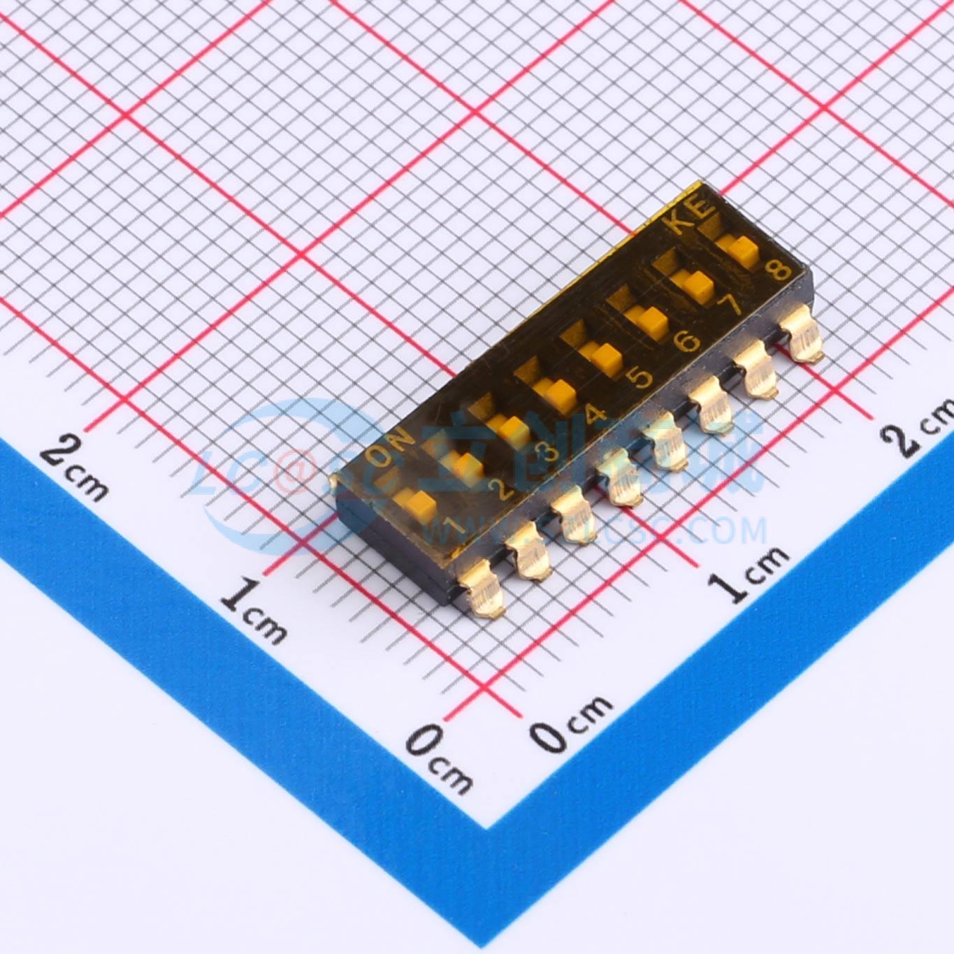 Linh kiện điện tử 2.54-8P TPPT SMD,P=2.54mm - Techcore Việt Nam