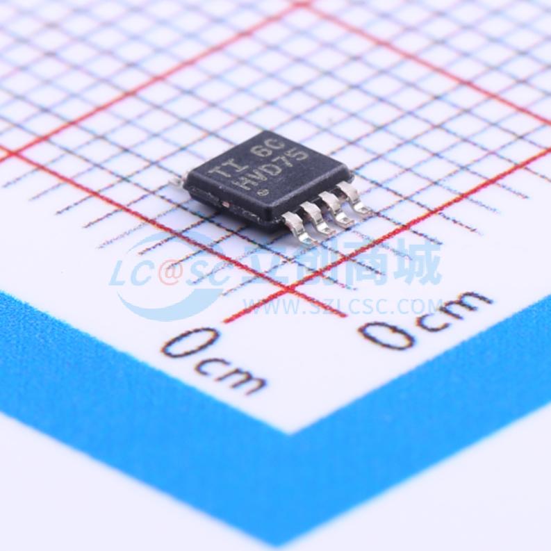 IC giao tiếp RS-485/RS-422 SN65HVD75DGKR Texas Instruments VSSOP-8-0.65mm - Techcore Việt Nam