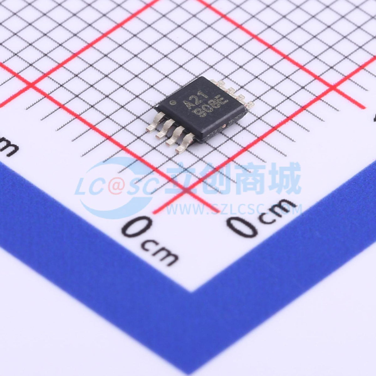 IC ADC ADS8321E/2K5 VSSOP-8 - Techcore Việt Nam