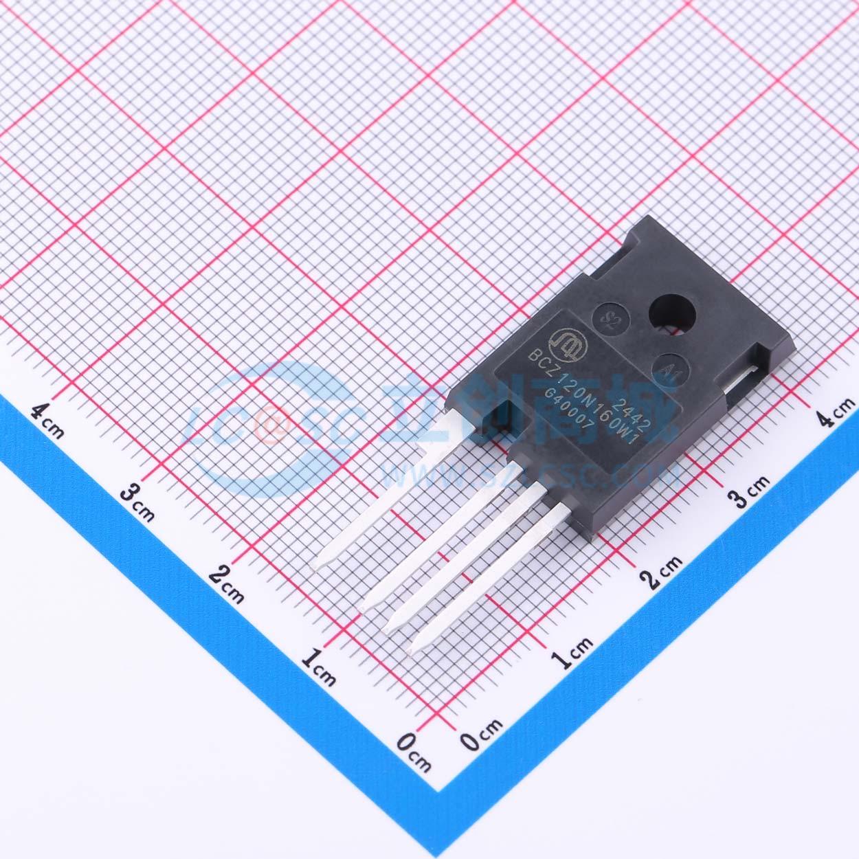 MOSFET SiC BCZ120N160W1 Bestirpower TO-247-4L 22A - Techcore Việt Nam