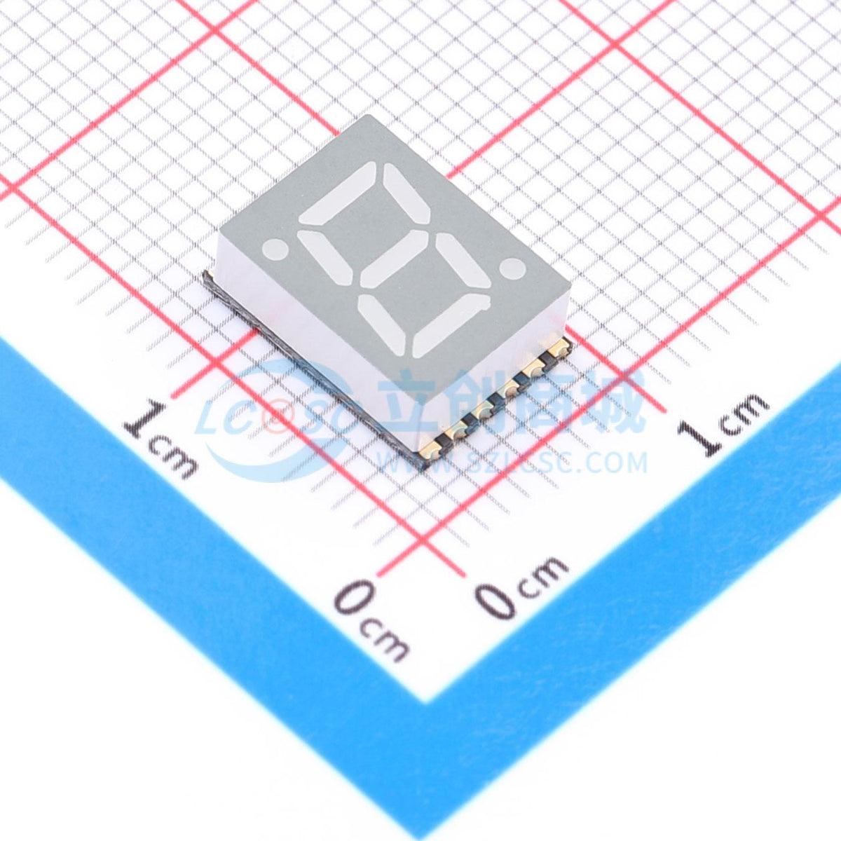 LED 7 đoạn GS2811CW-G-DZ Guangcai Display SMD,11x7.5mm - Techcore Việt Nam