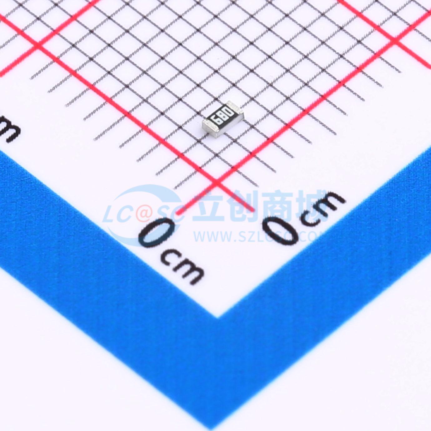Điện Trở Dán SMD FRC0603J680 TS FOJAN 0603 68Ω ±5% 100mW - Techcore Việt Nam