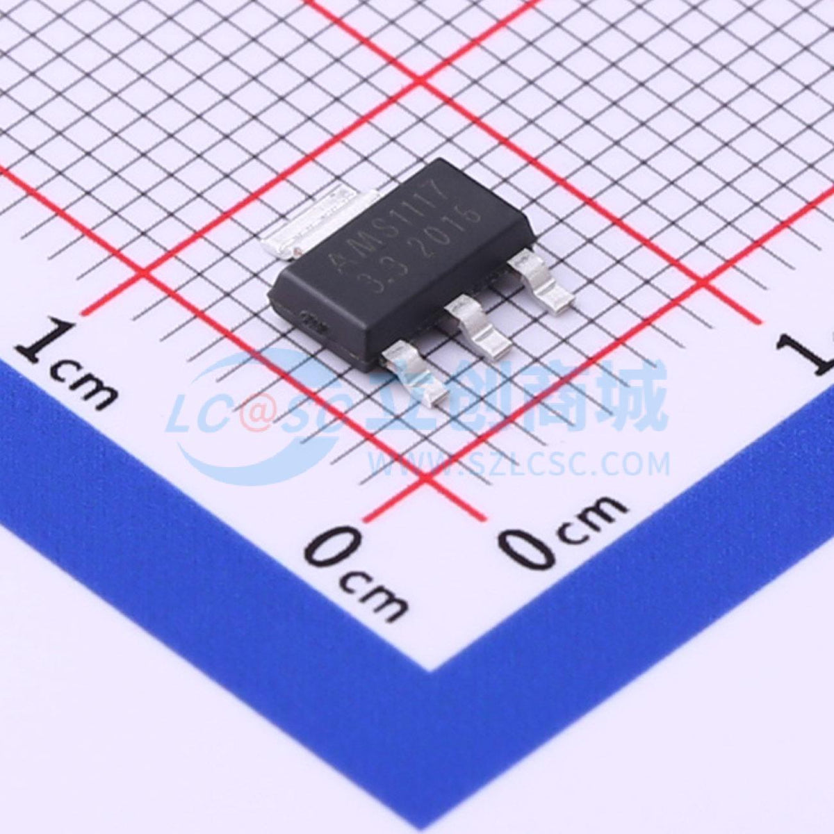 Linh kiện điện tử AMS1117-3.3 Advanced Monolithic Systems SOT-223 - Techcore Việt Nam
