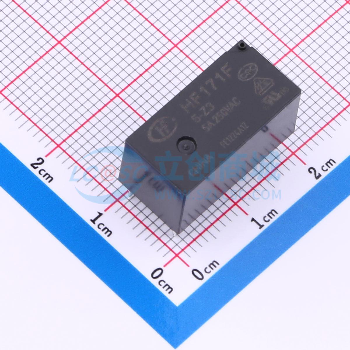 Rơ-le điện tử HF171F/5-Z3 HF 5V THT,20x10mm - Techcore Việt Nam