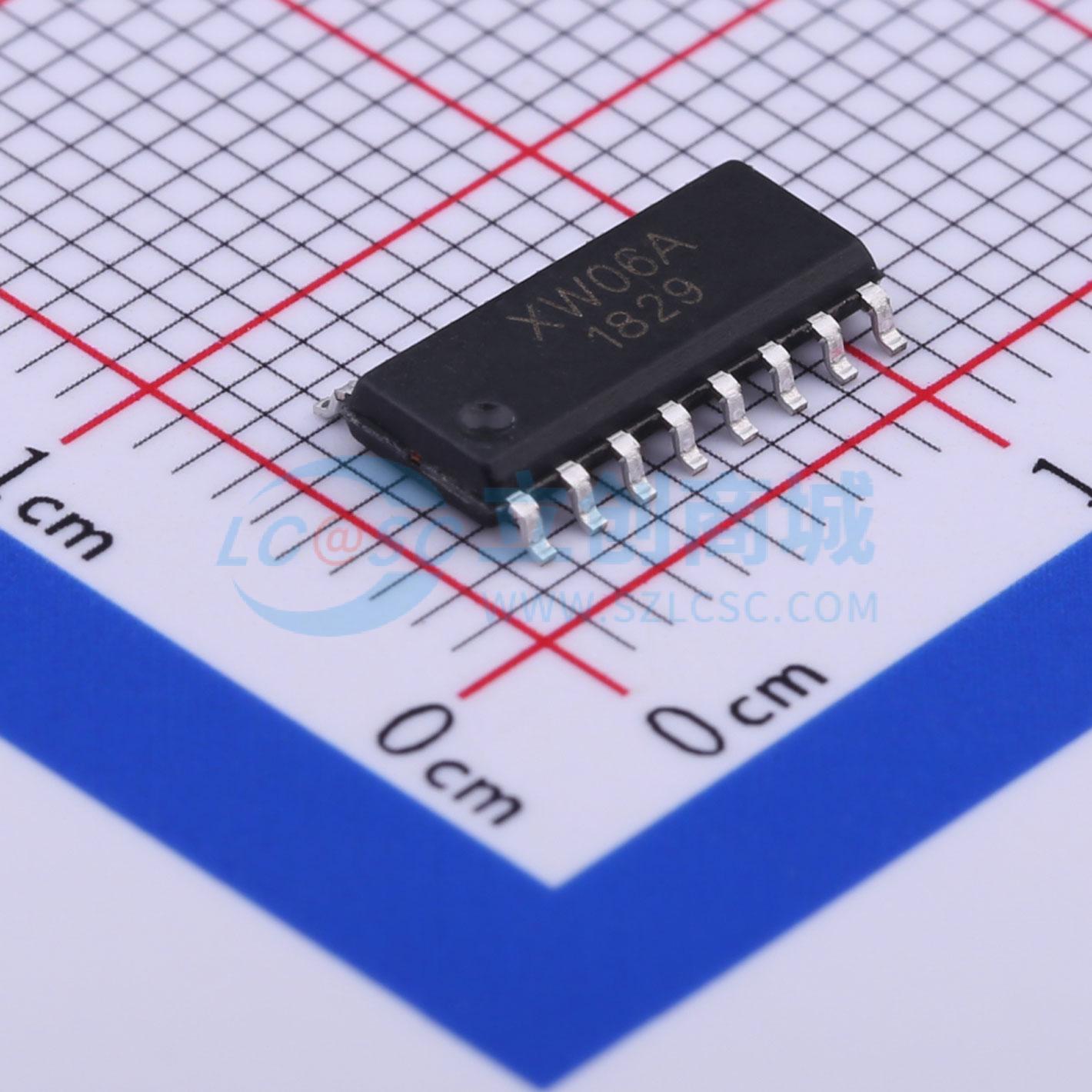 IC cảm ứng chạm XW06A XMXW SOP-16 Dùng cho thiết bị điện tử - Techcore Việt Nam
