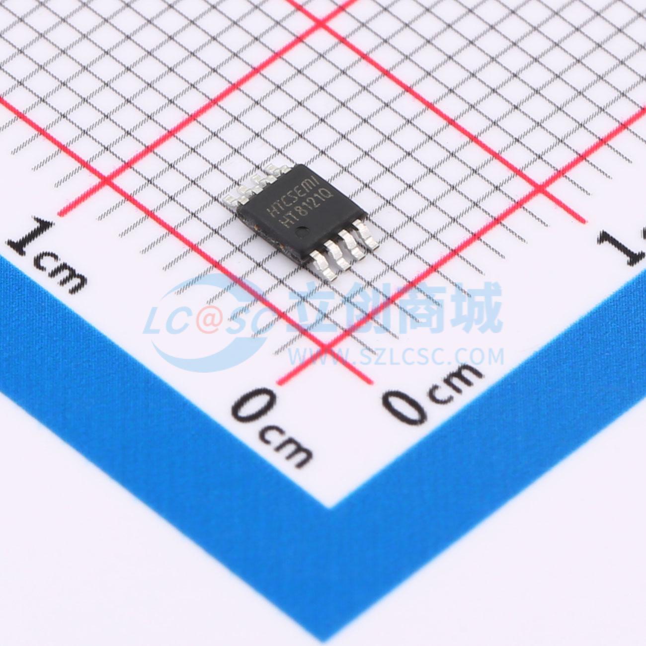 IC DAC HT8121QRMZ MSOP-8 - Techcore Việt Nam