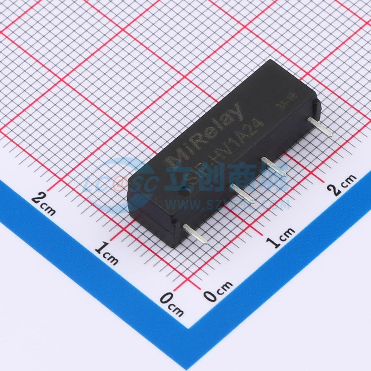 Rơ-le reed SIP-HV1A24 MiRelay SIP,24.1x6.2mm - Techcore Việt Nam