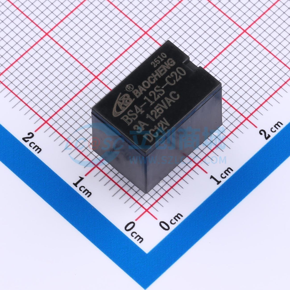 Rơ-le điện tử BS4-12S-C20 3A NBC 12V THT - Techcore Việt Nam
