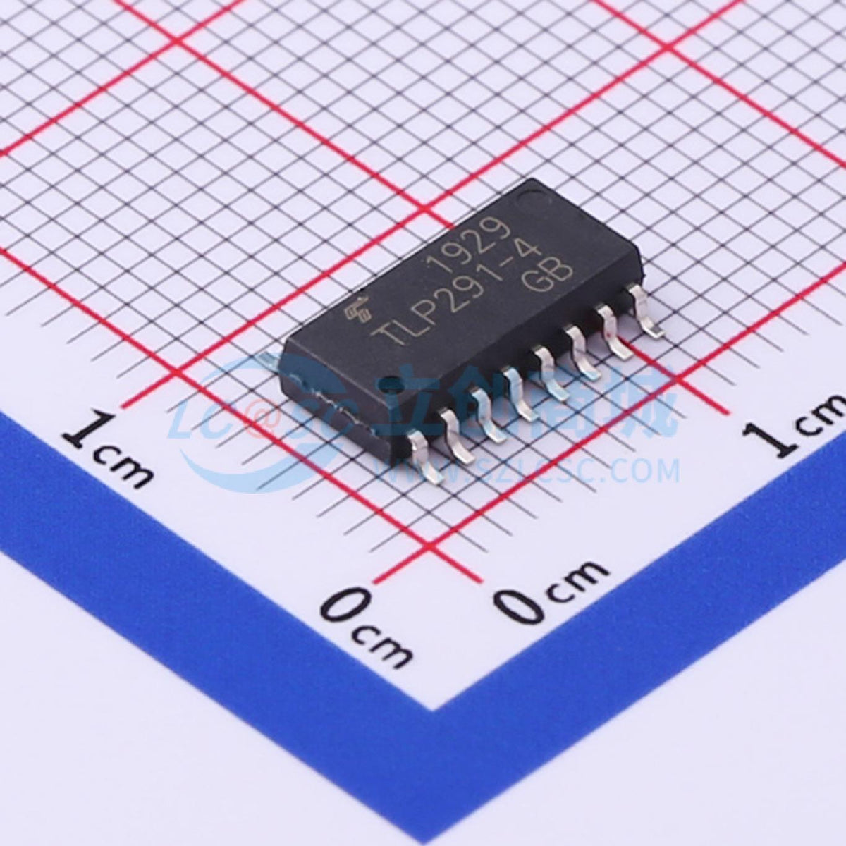 Optocoupler transistor TLP291-4(GB-TP,E) TOSHIBA SOP-16-4.4mm 1.2V - Techcore Việt Nam