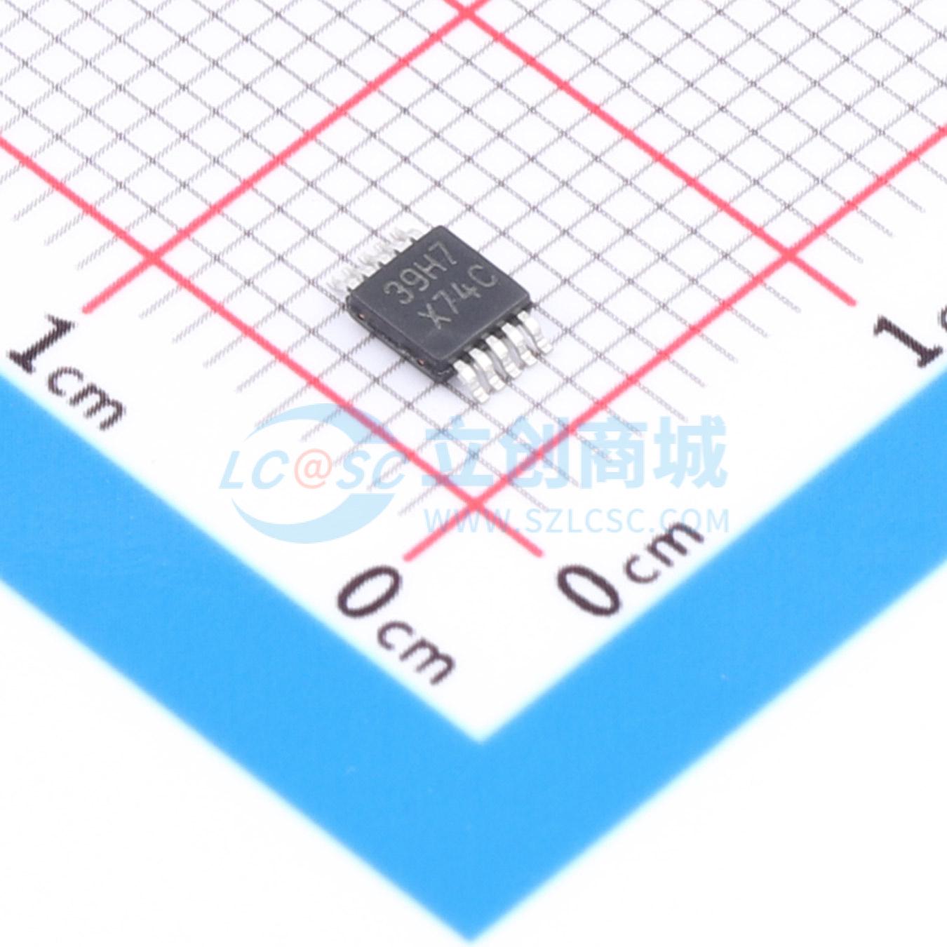 IC DAC DAC102S085CIMM/NOPB VSSOP-10-0.5mm - Techcore Việt Nam