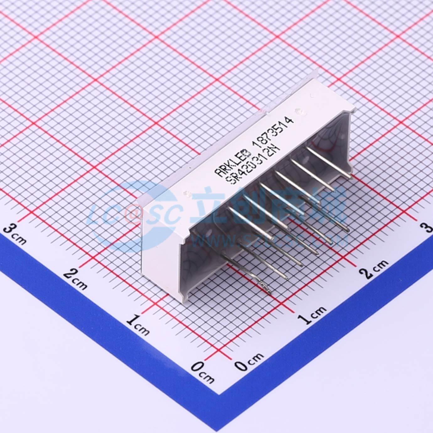 LED 7 đoạn SR420312N/32 ARKLED Cathode chung - Techcore Việt Nam