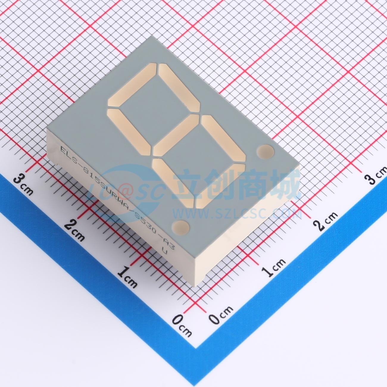 LED 7 đoạn S815SURWA/S530-A3 EVERLIGHT Cathode chung - Techcore Việt Nam
