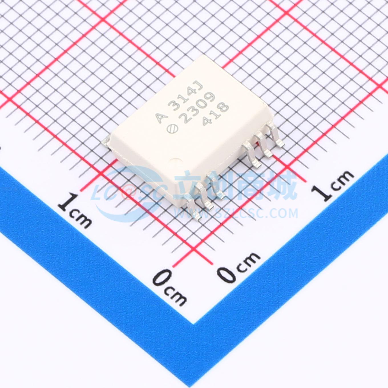 Optocoupler logic HCPL-314J-500E Broadcom SOP-16-300mil - Techcore Việt Nam