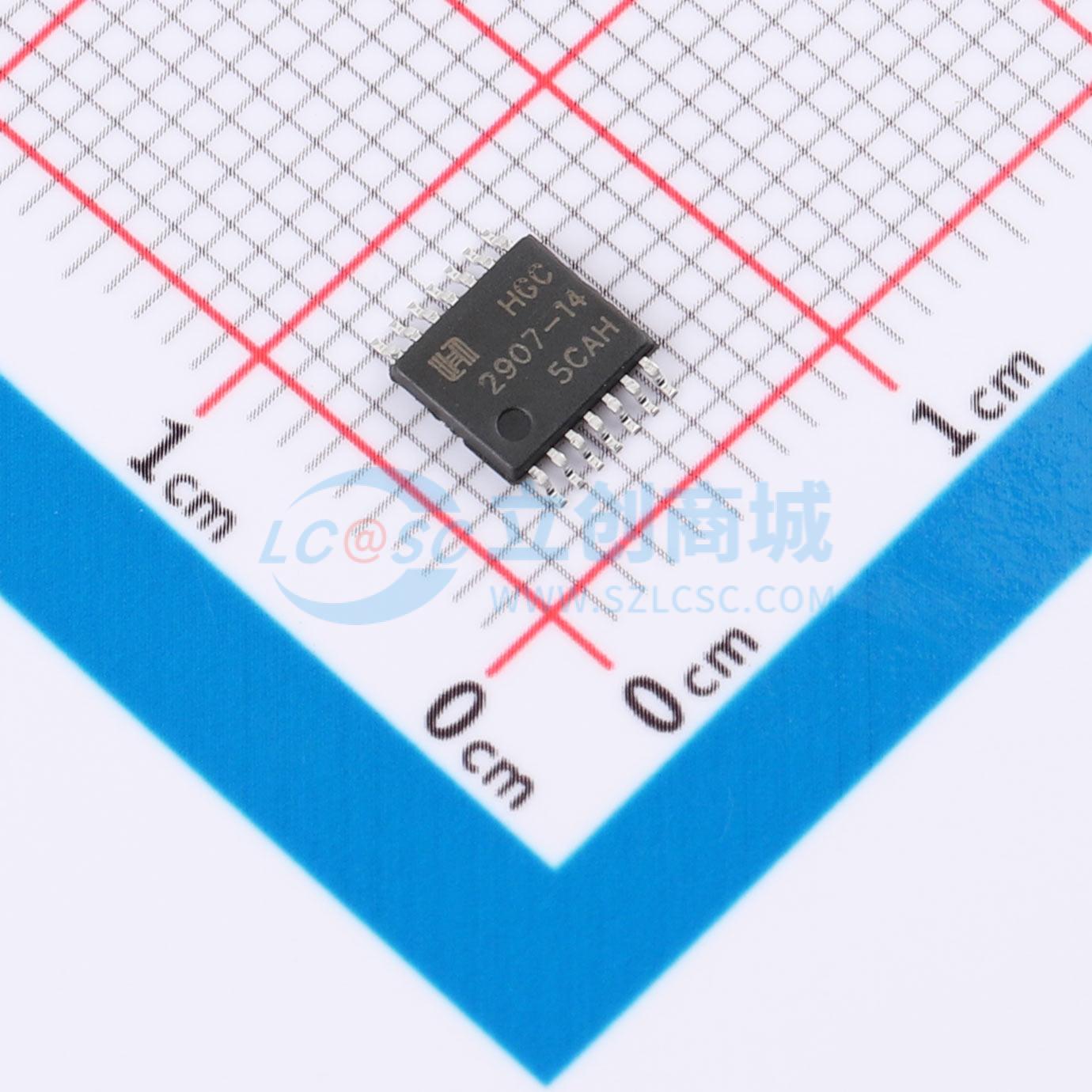 Op-amp LM2907PW-14RG TSSOP-14 - Techcore Việt Nam