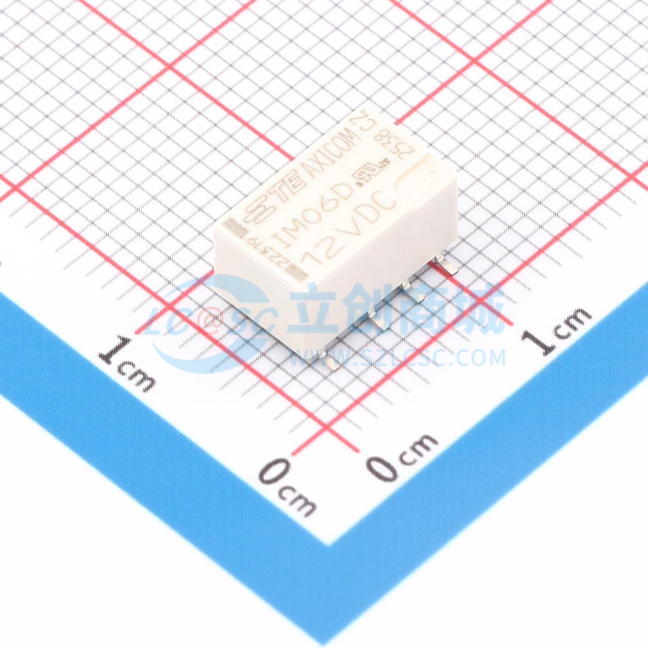 Rơ-le tín hiệu IM06DGR TE Connectivity 12V SMD,10x6mm - Techcore Việt Nam