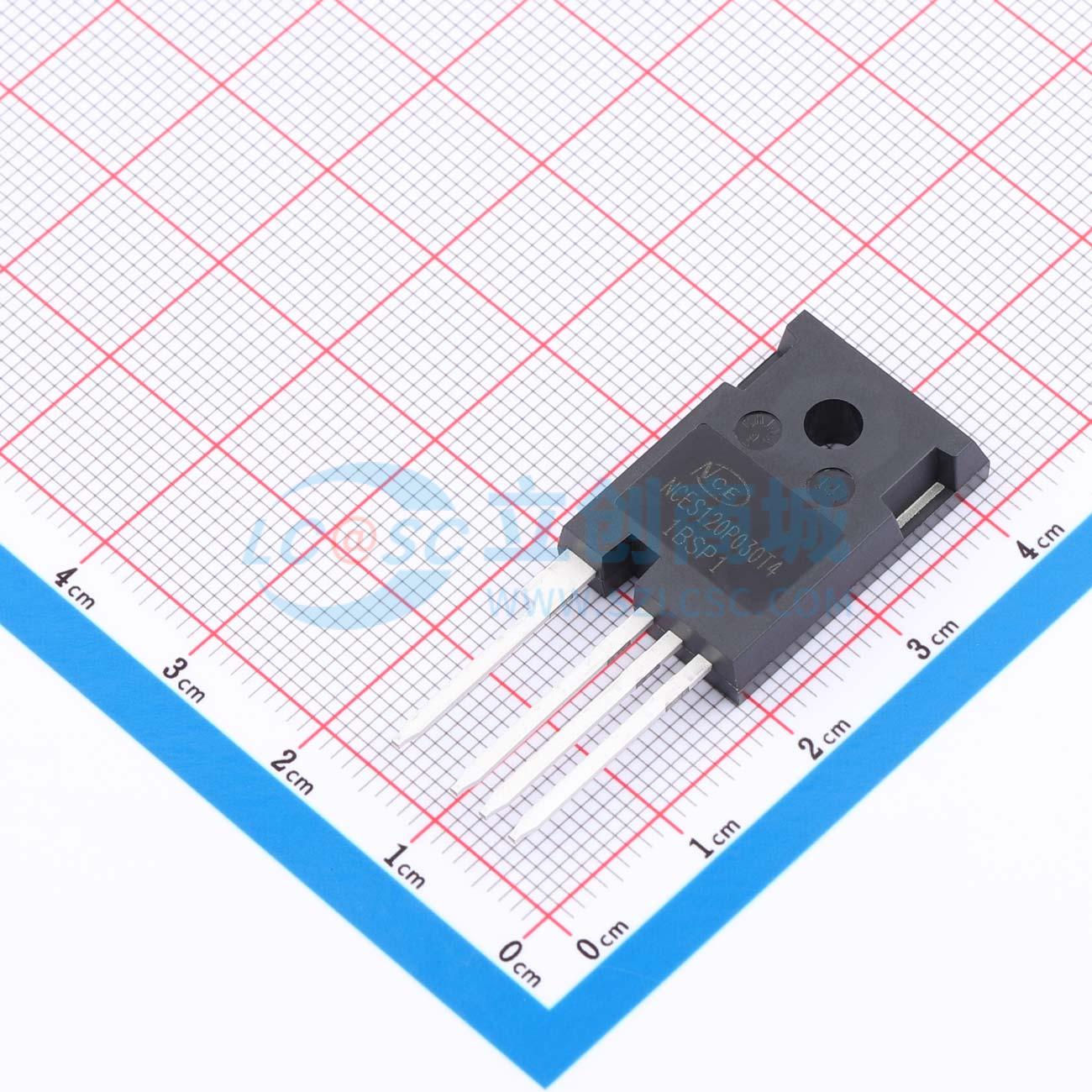 MOSFET SiC NCES120P030T4 TO-247-4L 79A - Techcore Việt Nam