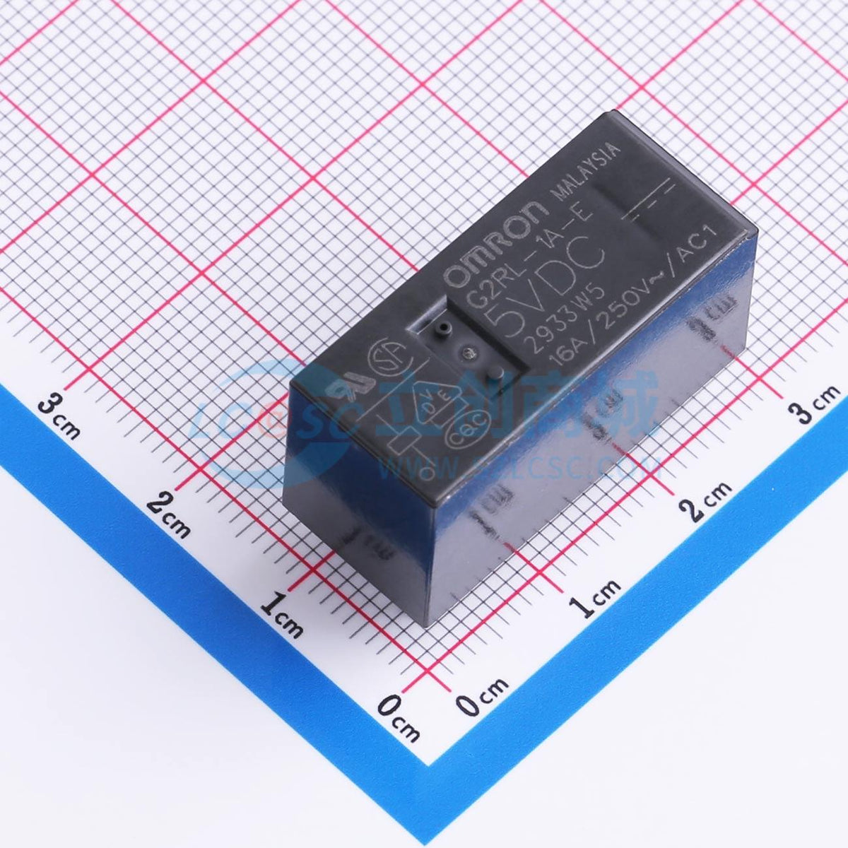 Rơ-le công suất G2RL-1A-E DC5 OMRON 5V DIP - Techcore Việt Nam