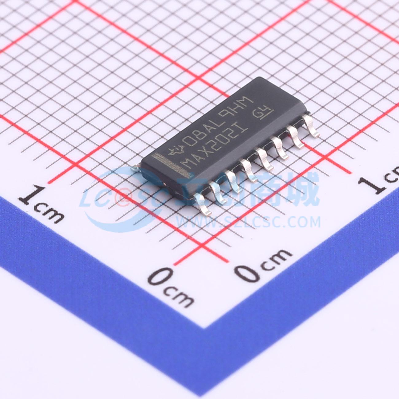 IC giao tiếp RS-232 MAX202IDR Texas Instruments SOIC-16 - Techcore Việt Nam