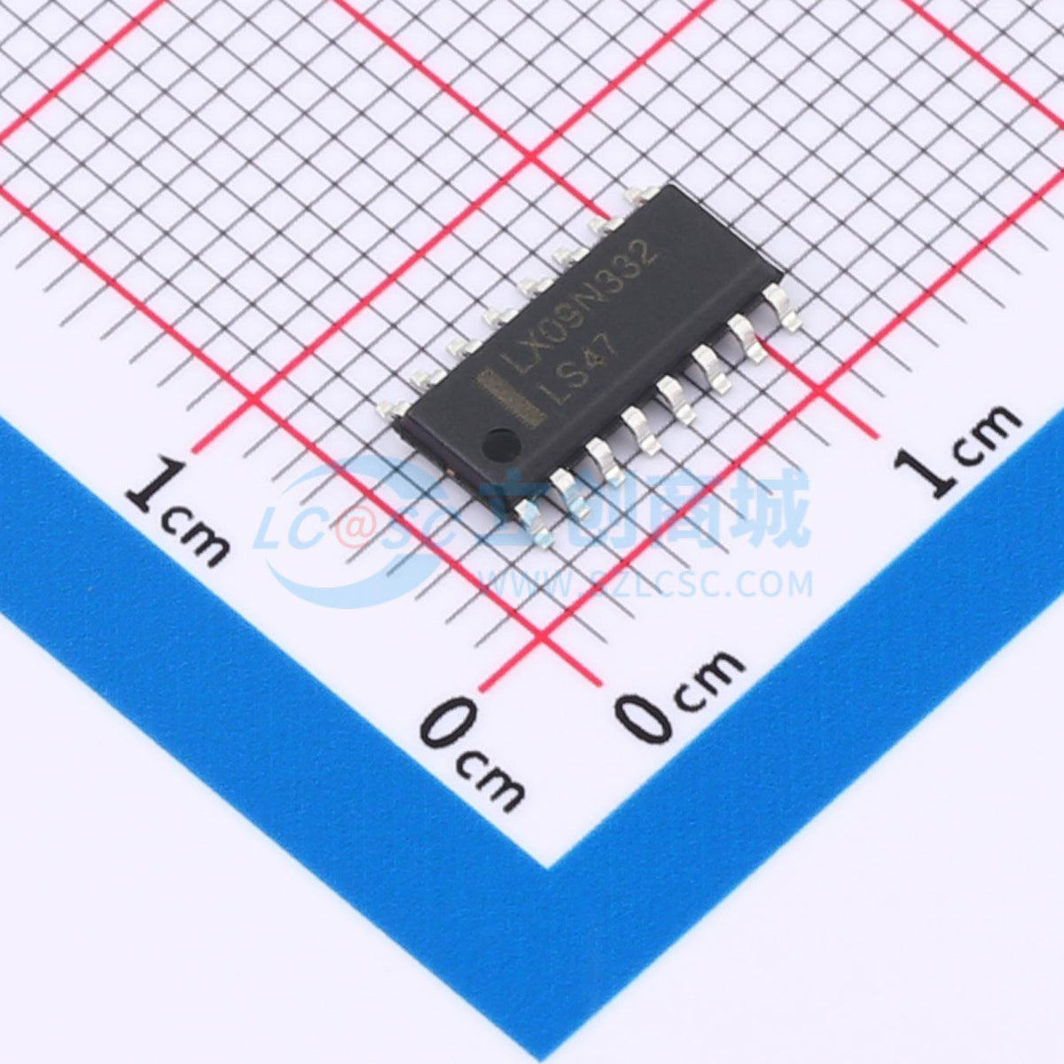 IC điều khiển LED 7 đoạn SN74LS47DR(LX) LX SOP-16 1V - Techcore Việt Nam