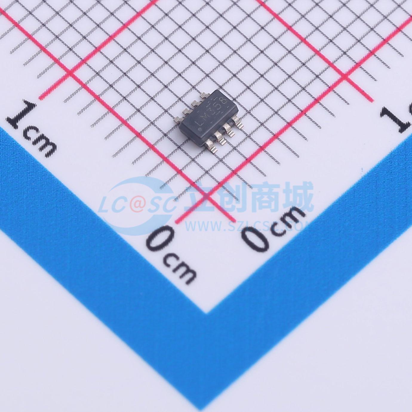 IC Khuếch Đại Thuật Toán LM358BIDDFR Texas Instruments TSOT-23-8 2 kênh 36 V 1.2 MHz - Techcore Việt Nam