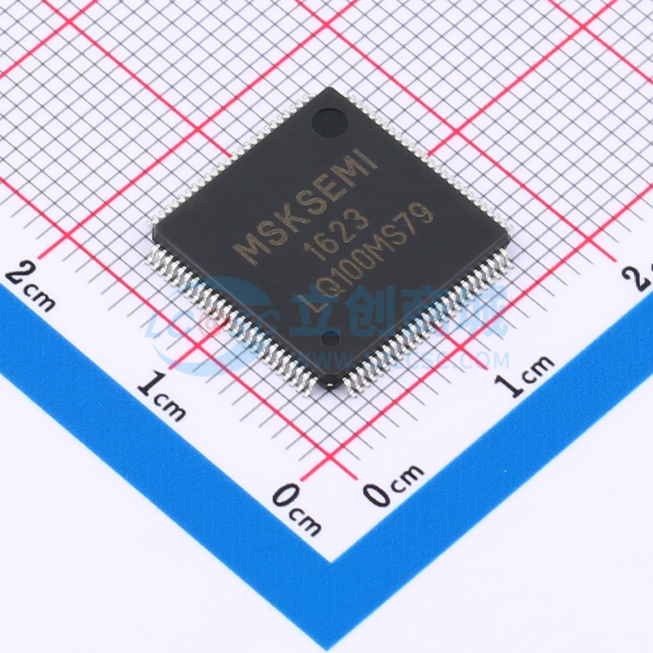IC điều khiển LCD MSHT1623(LQFP100) MSKSEMI LQFP-100(14x14) 1V - Techcore Việt Nam