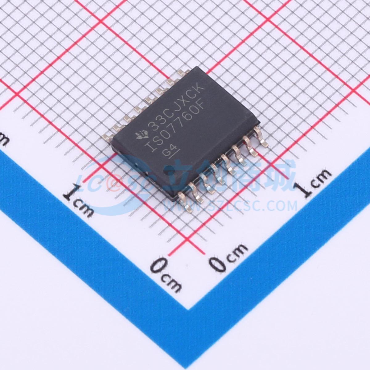 IC Cách Ly Số ISO7760FDWR TI SOIC-16-300mil 100Mbps 5000 - Techcore Việt Nam