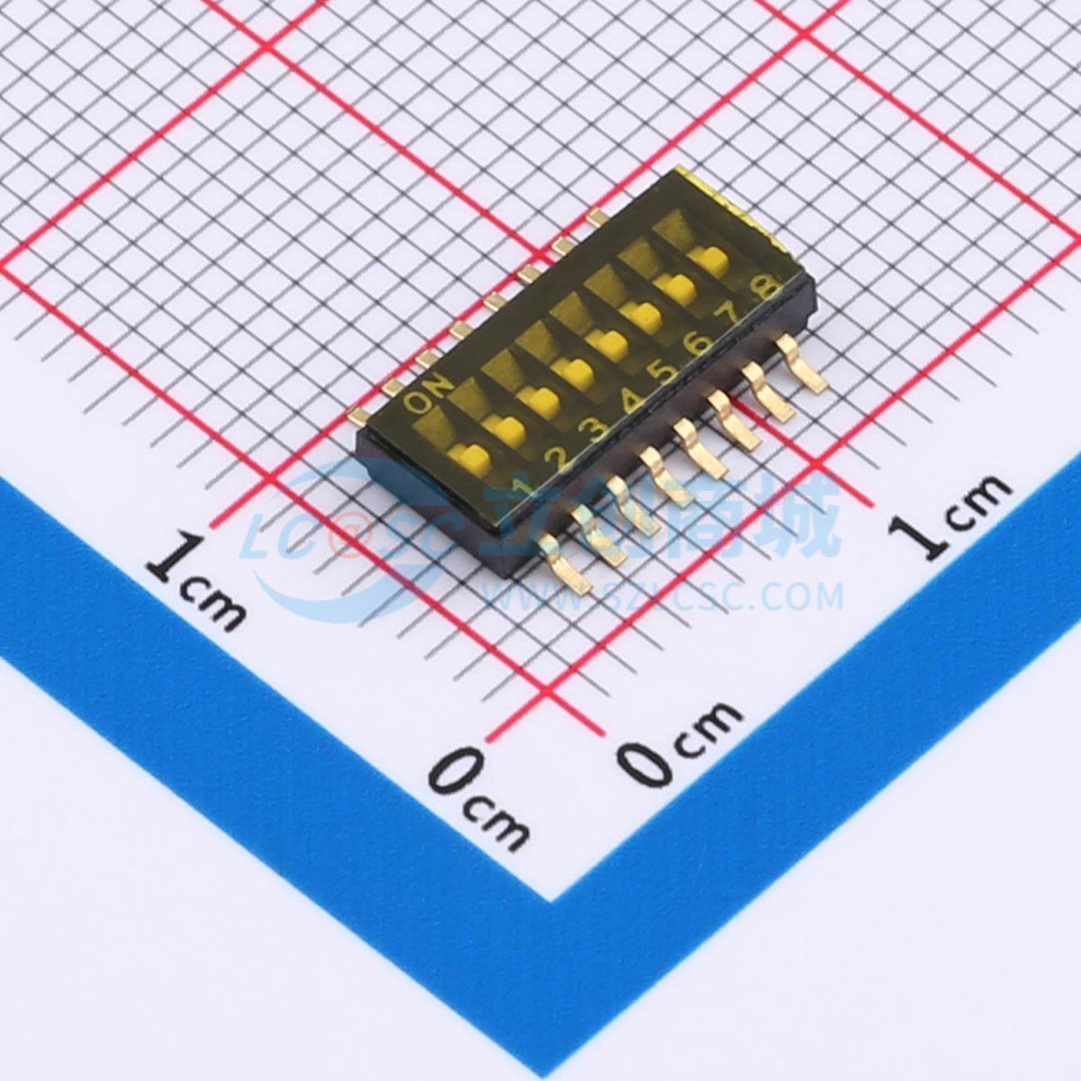 Linh kiện điện tử DSHP-08-TS-GER SMD,P=1.27mm - Techcore Việt Nam