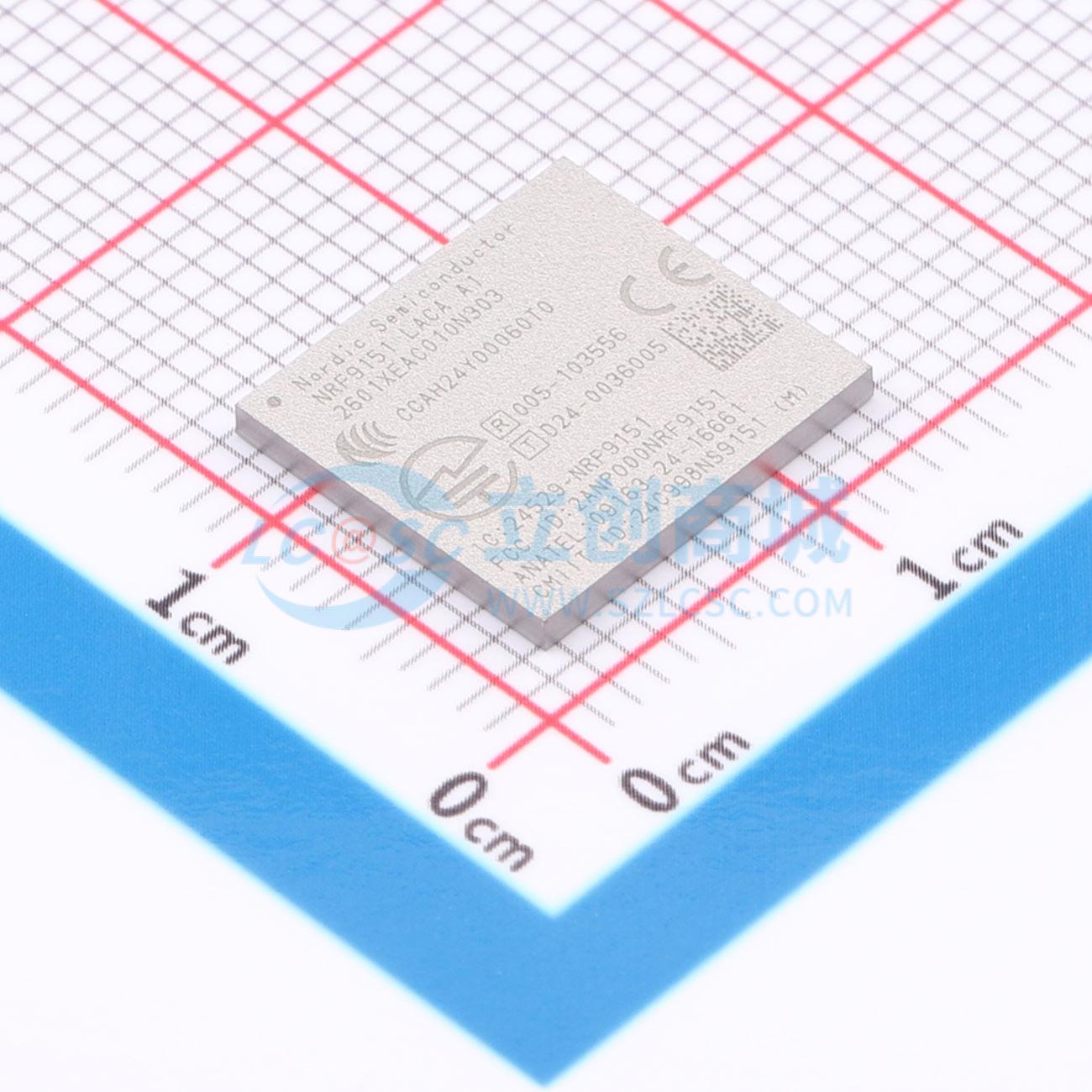 Module RF nRF9151-LACA-R7 NORDIC LGA-113(12.1x11.1) - Techcore Việt Nam