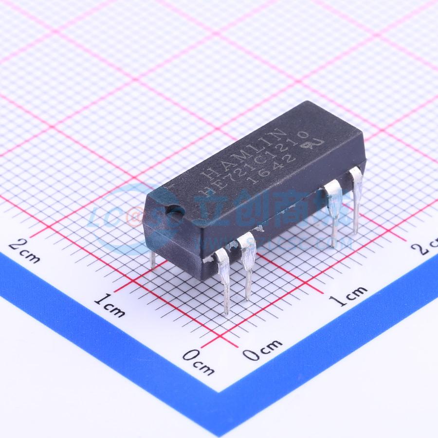 Rơ-le reed HE721C1210 Littelfuse 12V DIP,19.1x7.2mm - Techcore Việt Nam