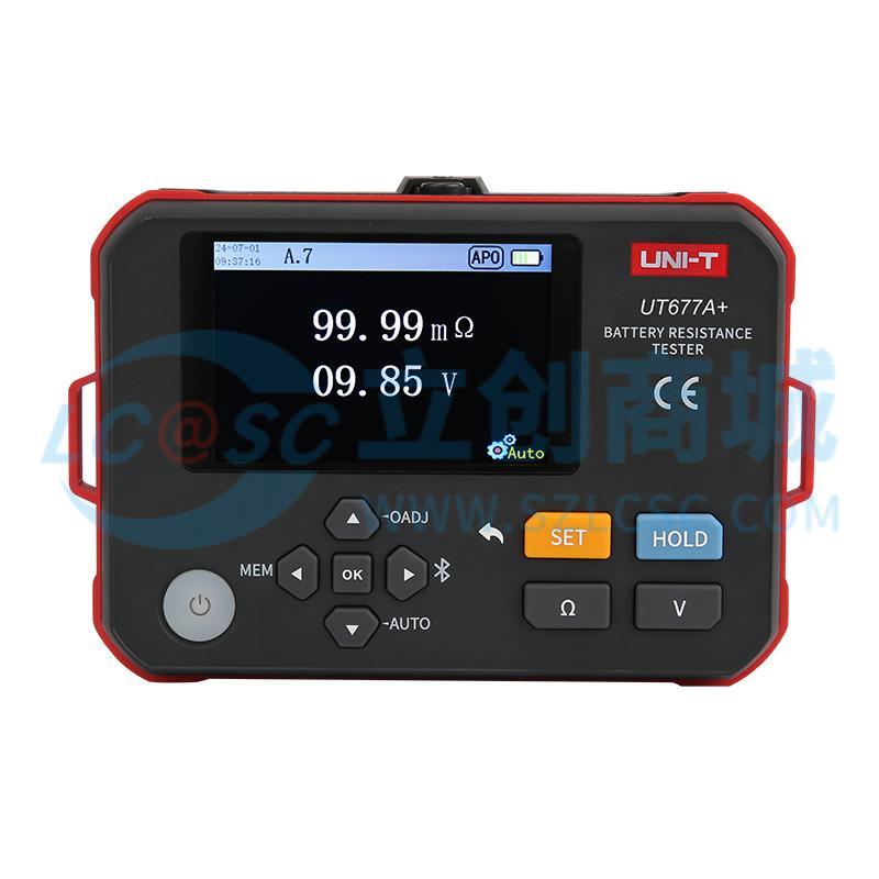 Máy đo điện trở UT677A+ UNI-T Độ chính xác cao Dùng Cho Đo Kiểm Điện Tử - Techcore Việt Nam