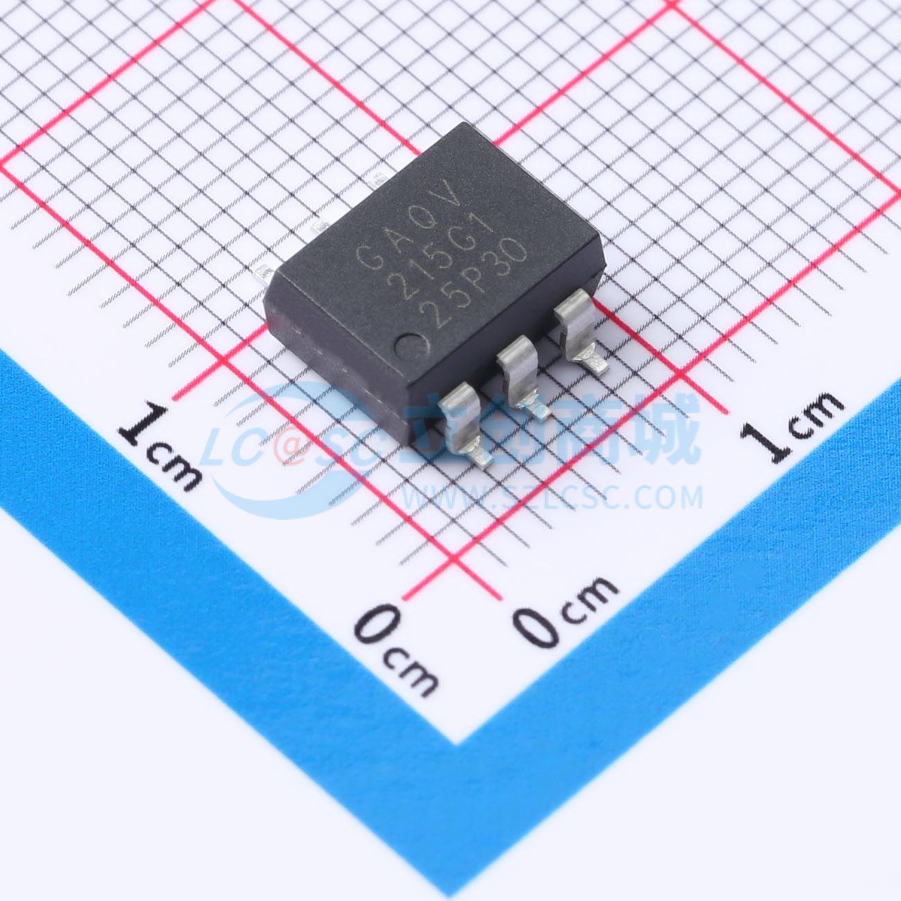 Relay bán dẫn MOS GAQV215G1EH SUPSiC SMD-6P 100V - Techcore Việt Nam