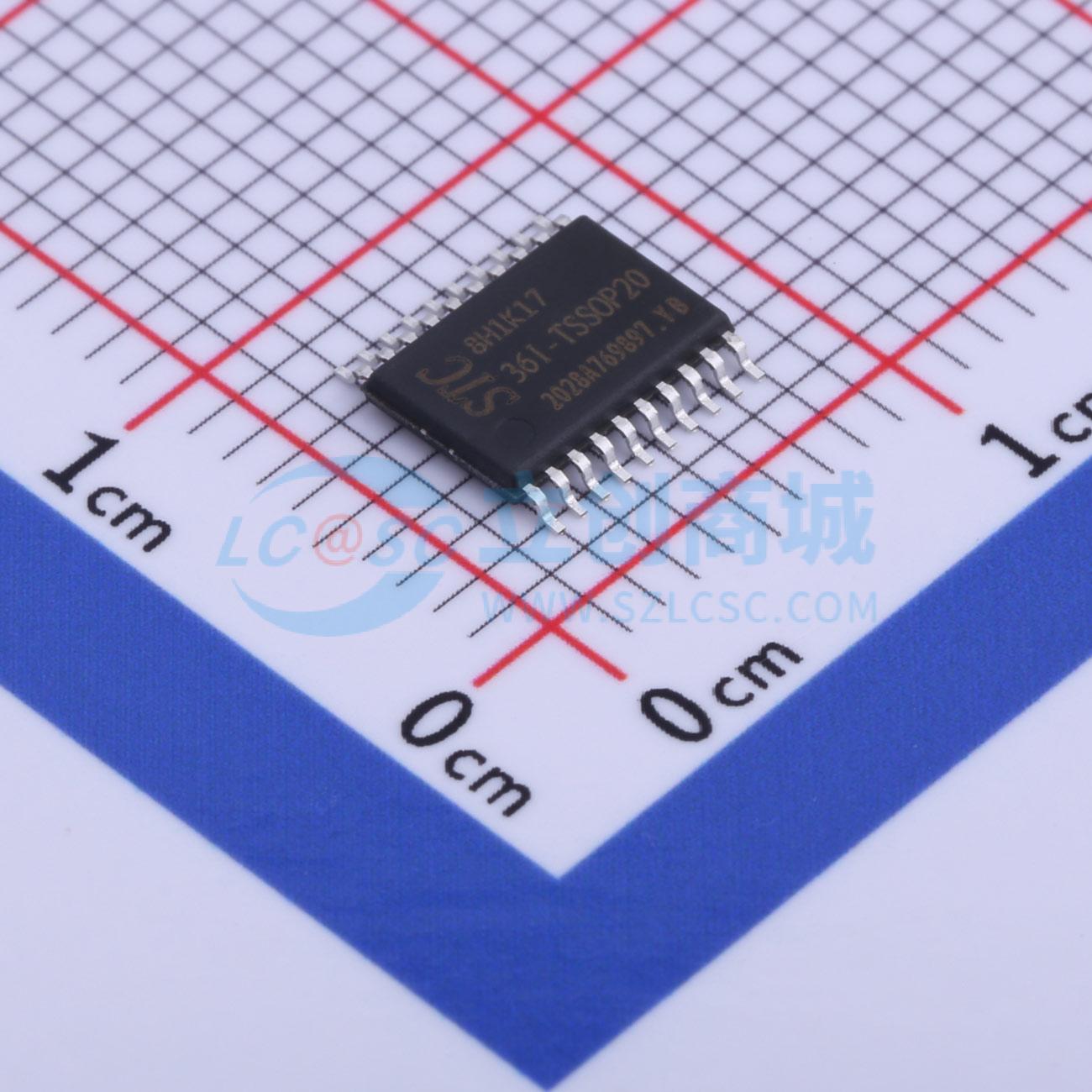 Vi điều khiển MCU STC8H1K17-36I-TSSOP20 TSSOP-20 - Techcore Việt Nam