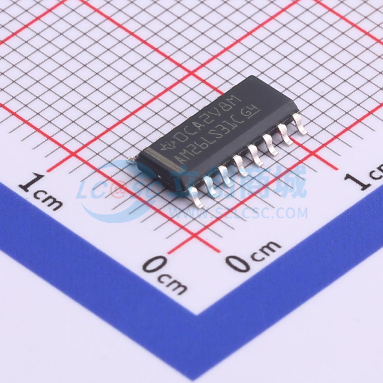 IC giao tiếp RS-485/RS-422 AM26LS31CDR Texas Instruments SOIC-16 - Techcore Việt Nam