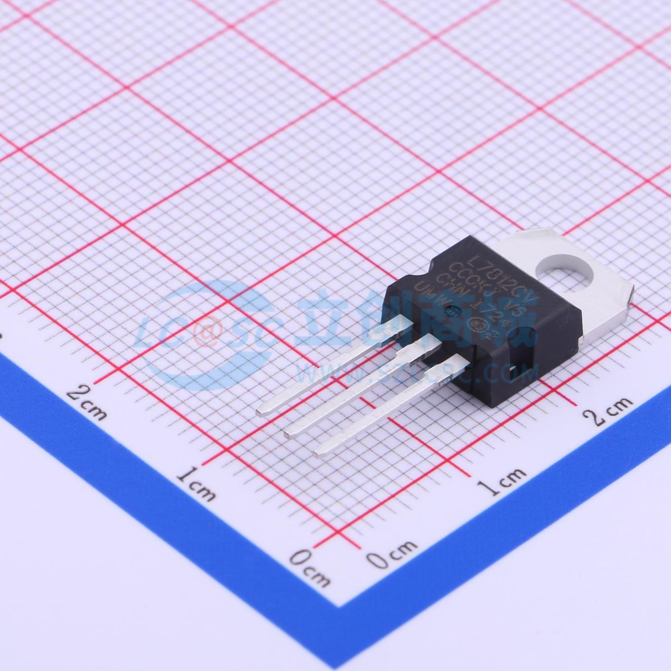 IC ổn áp tuyến tính LDO L7812CV(UMW) UMW TO-220 - Techcore Việt Nam