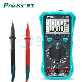 Đồng hồ vạn năng MT-1220-C Pro'sKit NCV Kiểm tra diode - Techcore Việt Nam