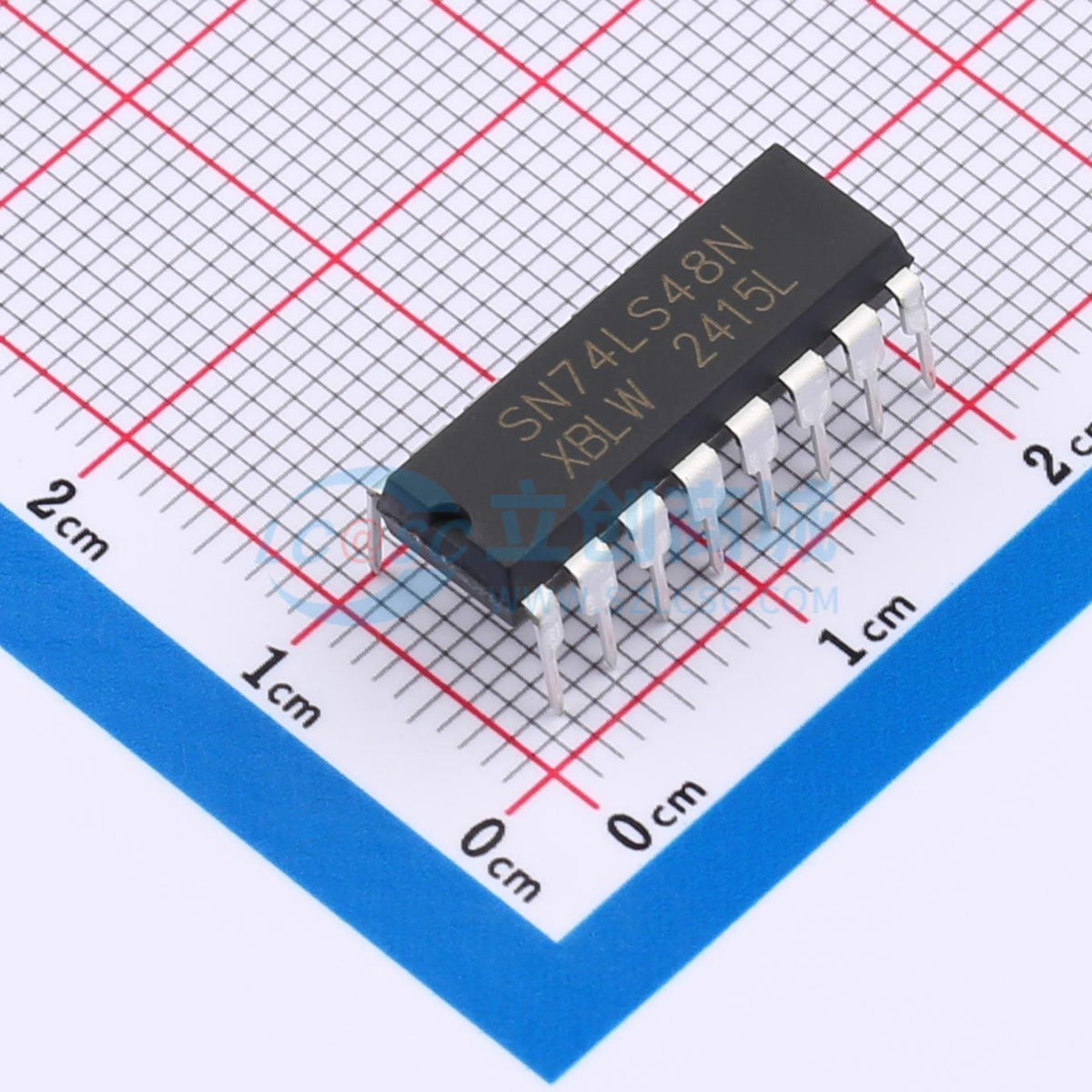 IC điều khiển LED 7 đoạn SN74LS48N(XBLW) XBLW DIP-16 1V - Techcore Việt Nam