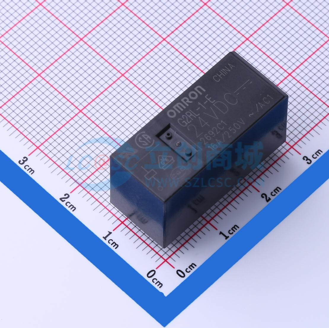 Rơ-le công suất G2RL-1-E-DC24V OMRON 24V DIP,28.8x12.5mm - Techcore Việt Nam