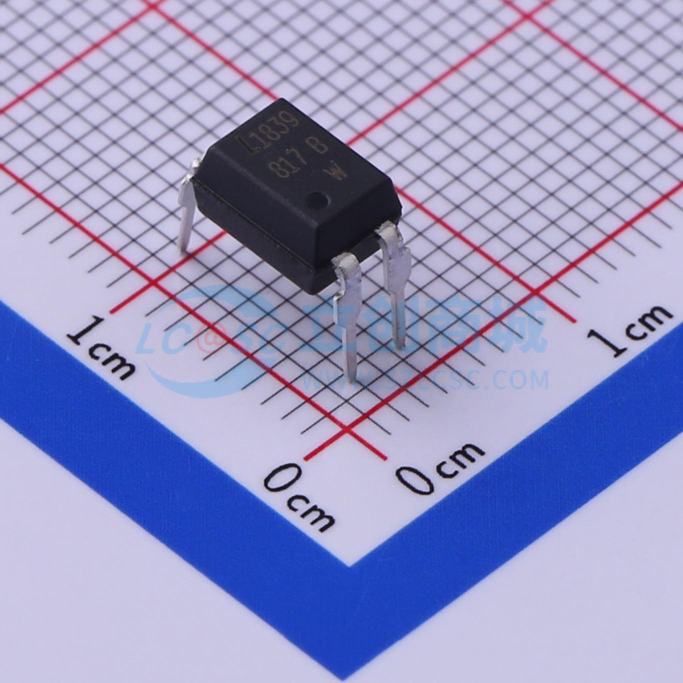 Optocoupler transistor LTV-817-B LITEON DIP-4 1.2V - Techcore Việt Nam