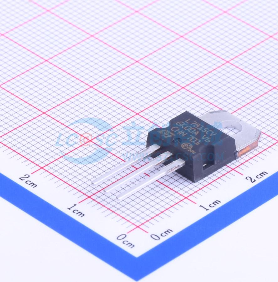 IC ổn áp tuyến tính LDO L7815CV-DG STMicroelectronics TO-220 - Techcore Việt Nam