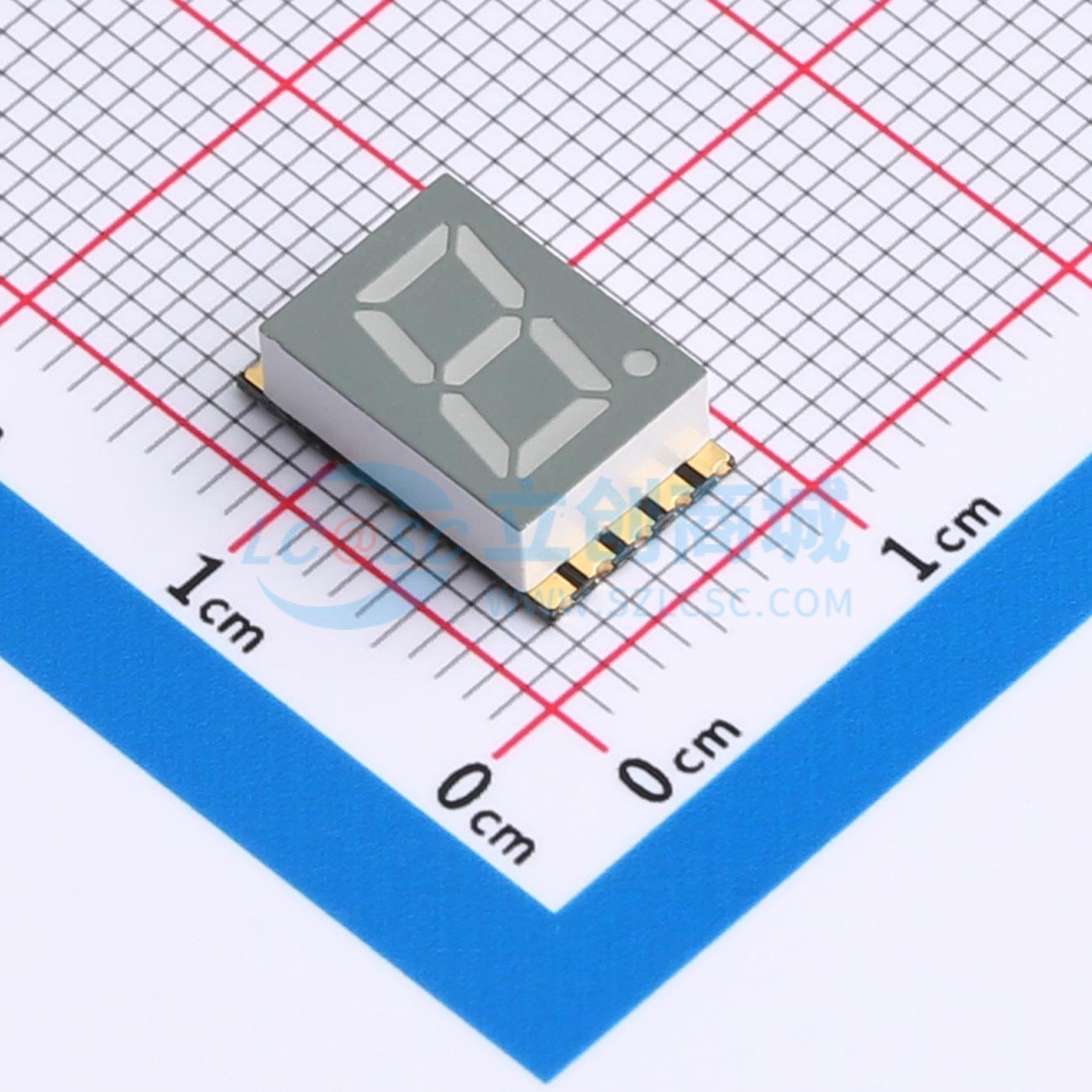 LED 7 đoạn GS3011AG-G Guangcai Display SMD,12x7.3mm - Techcore Việt Nam