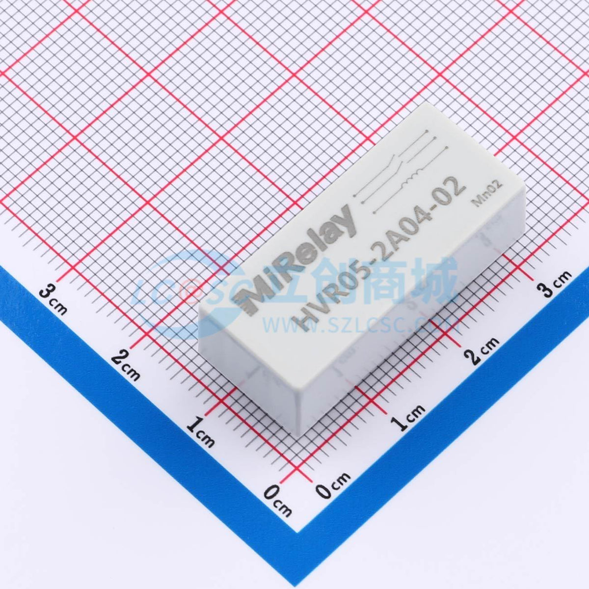 Rơ-le reed HVR05-2A04-02 MiRelay 5V THT,30x13mm - Techcore Việt Nam