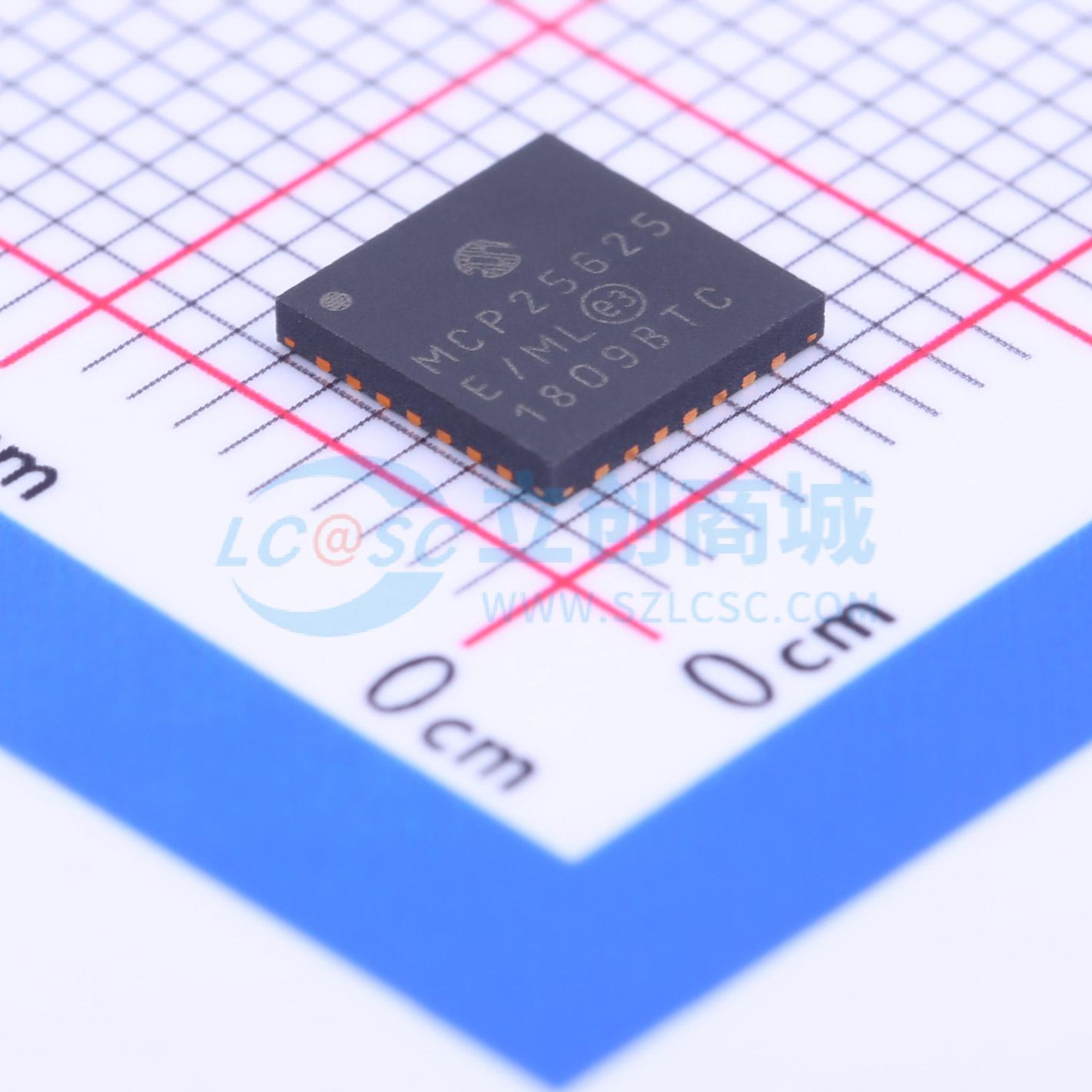 IC giao tiếp CAN MCP25625T-E/ML MICROCHIP QFN-28-EP(6x6) - Techcore Việt Nam