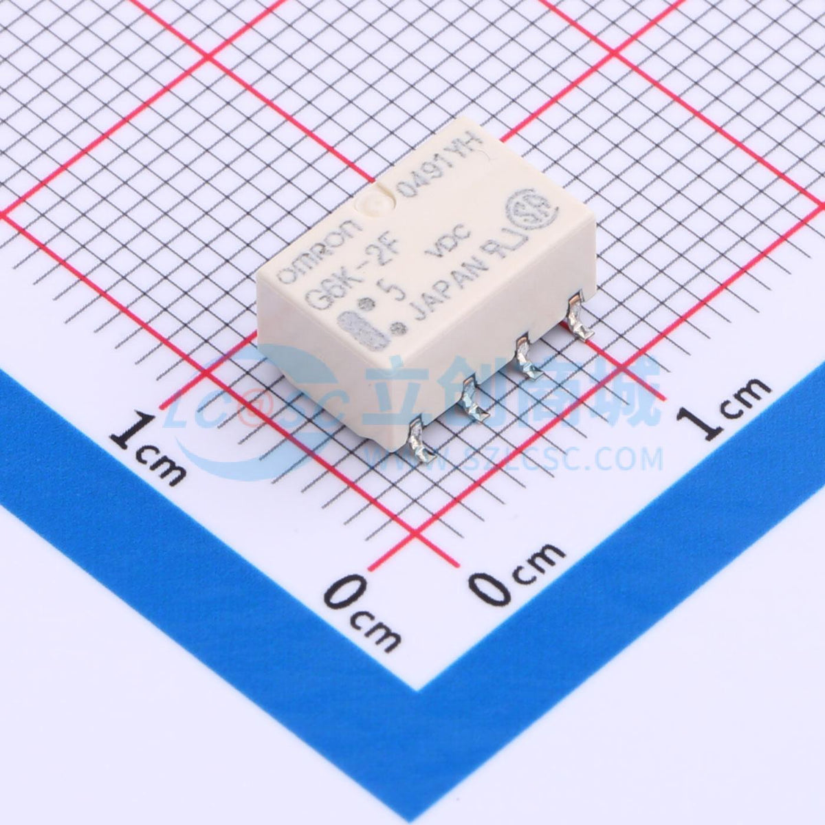 Rơ-le điện tử G6K-2F-TR-DC5V OMRON - Techcore Việt Nam