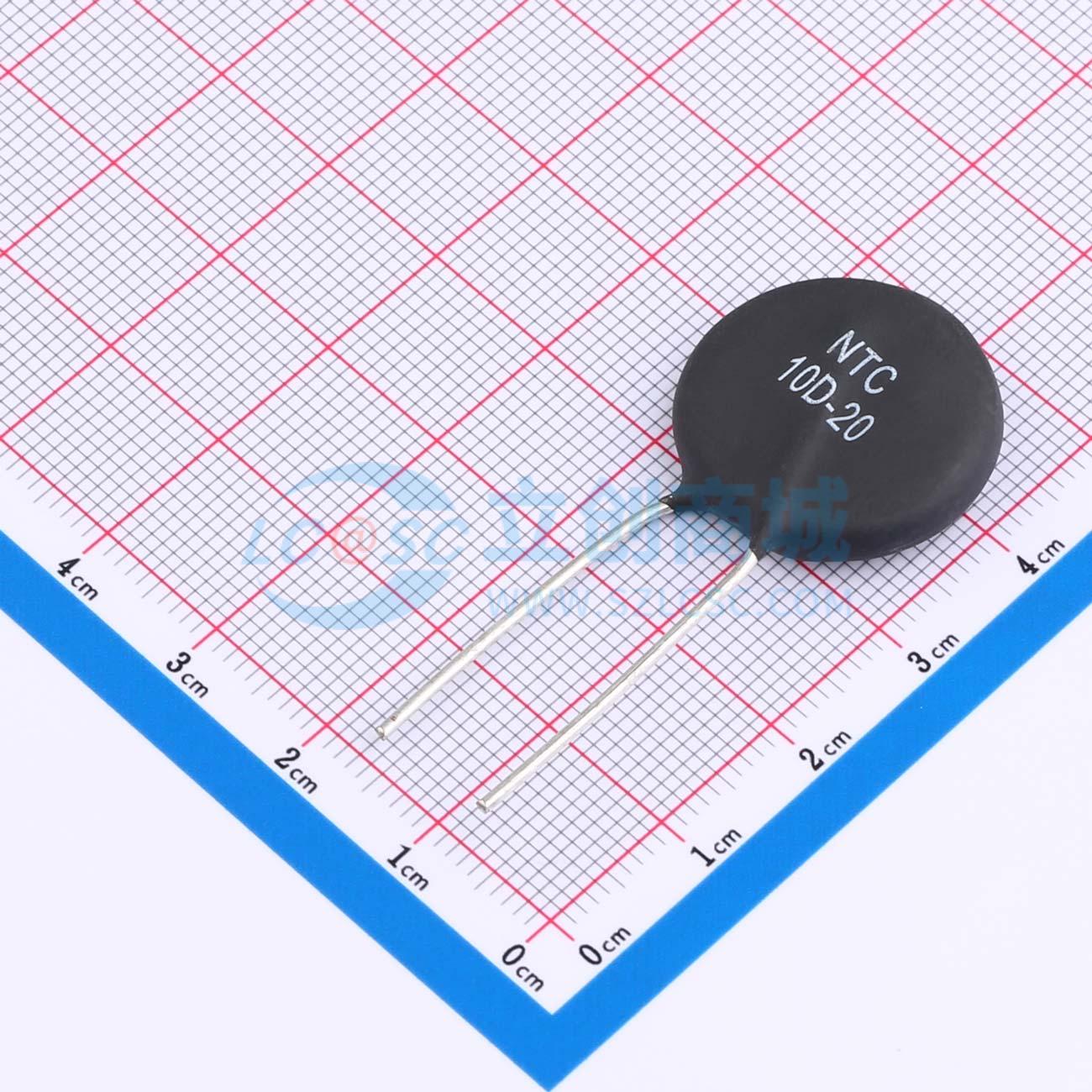 Điện trở nhiệt NTC NTC 10D-20 RUILON Xuyên lỗ, P=10mm 10Ω - Techcore Việt Nam