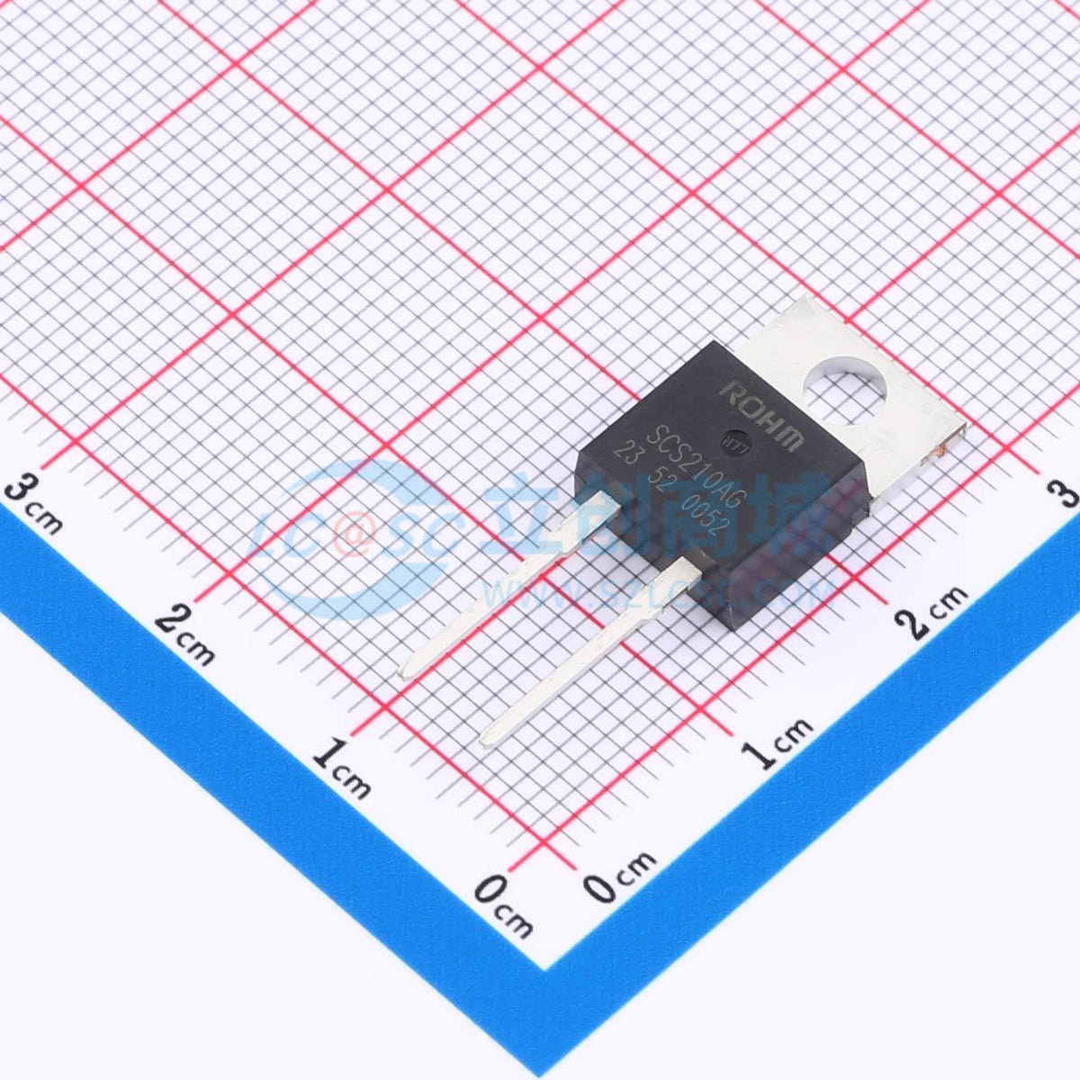 Diode SiC SCS210AGC17 ROHM TO-220ACFP 1.55V@10A - Techcore Việt Nam