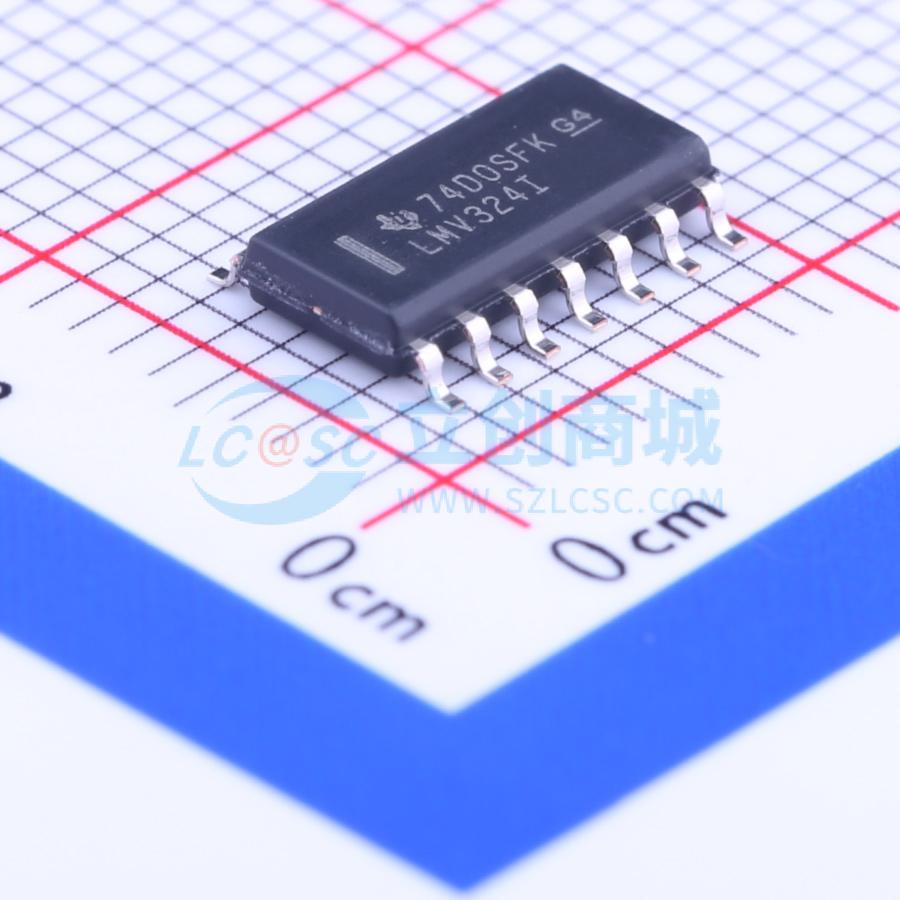 IC Khuếch Đại Thuật Toán LMV324IDR Texas Instruments SOIC-14 4 kênh Rail-to-Rail 5.5 V 1 MHz - Techcore Việt Nam